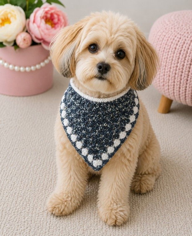 Bandana crosetata