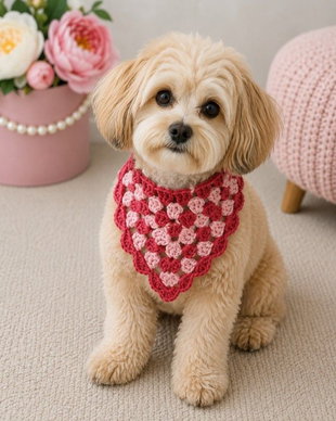 Bandana crosetata