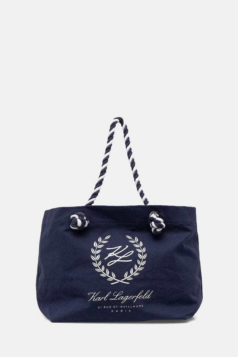 Karl Lagerfeld Tote bag pentru femei din bumbac K/HOTEL