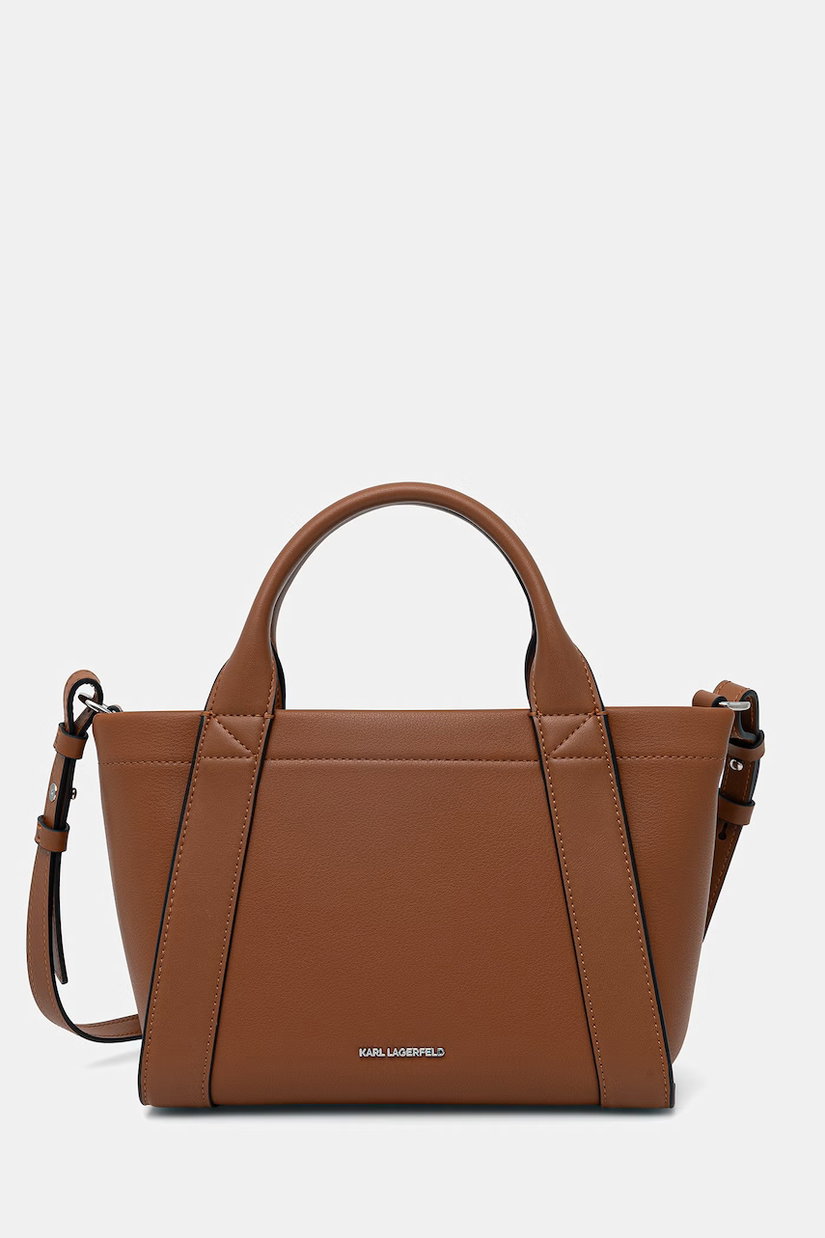 Karl Lagerfeld geantă crossbody damă cu imitație de piele întoarsă K/VILLE
