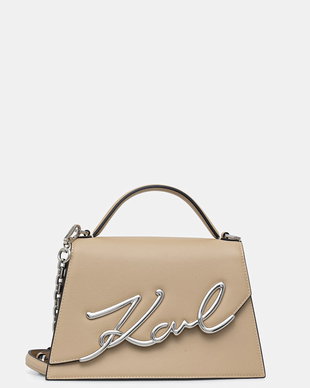 Karl Lagerfeld geantă crossbody pentru femei din piele K/SIGNATURE