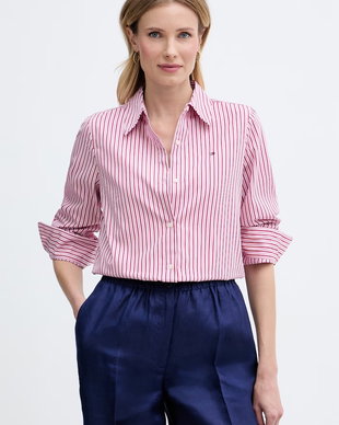 Tommy Hilfiger cămașă pentru femei, din bumbac