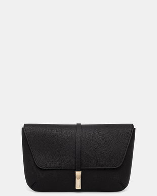 BOSS geantă plic pentru femei, din piele REAH CLUTCH