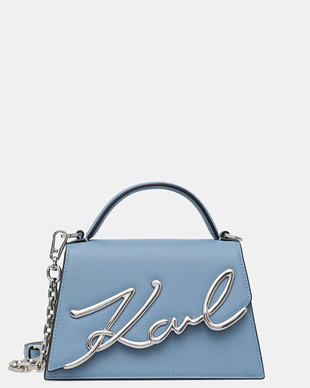 Karl Lagerfeld geantă crossbody pentru femei din piele K/SIGNATURE