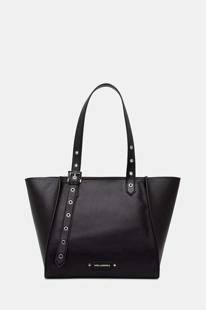Karl Lagerfeld geantă shopper pentru femei, din piele K/EYELETS