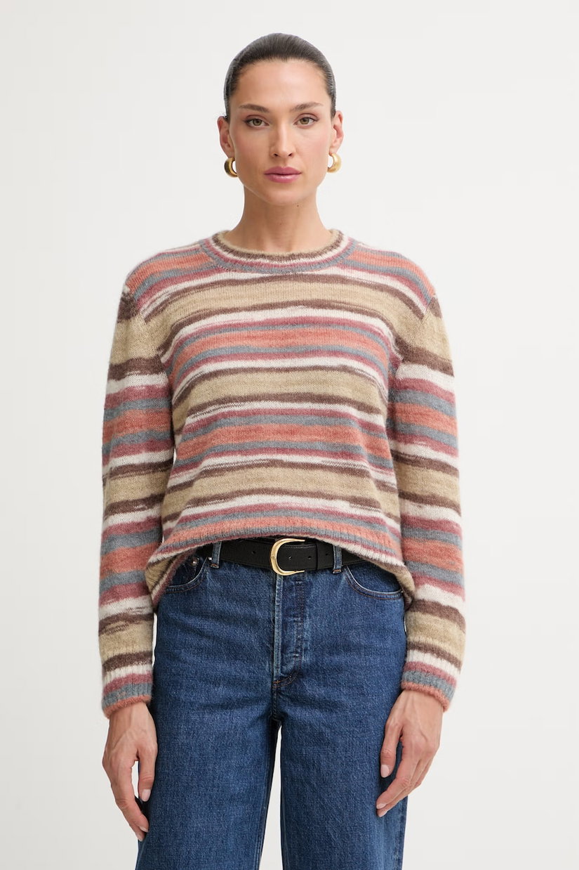 A.P.C. pulover pentru femei, cu lână pull gabby
