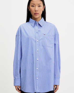Tommy Jeans cămașă pentru femei, din bumbac