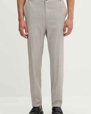 HUGO pantaloni slim fit pentru bărbați, cu amestec de lână Gos233F1X