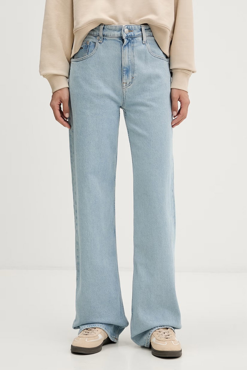 Tommy Jeans blugi relaxed fit pentru femei