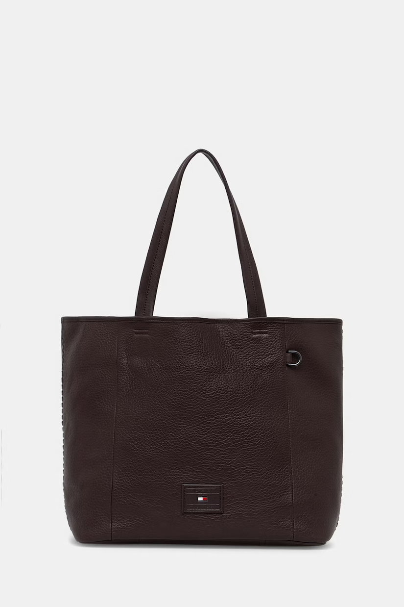 Tommy Hilfiger geantă pentru bărbați, din piele