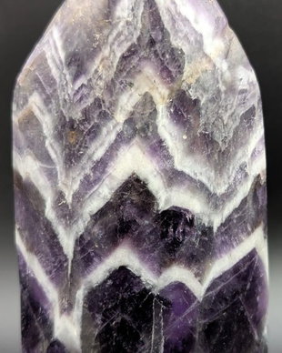 Ametist Dream (Chevron) - Sculptura piatra semipretioasa