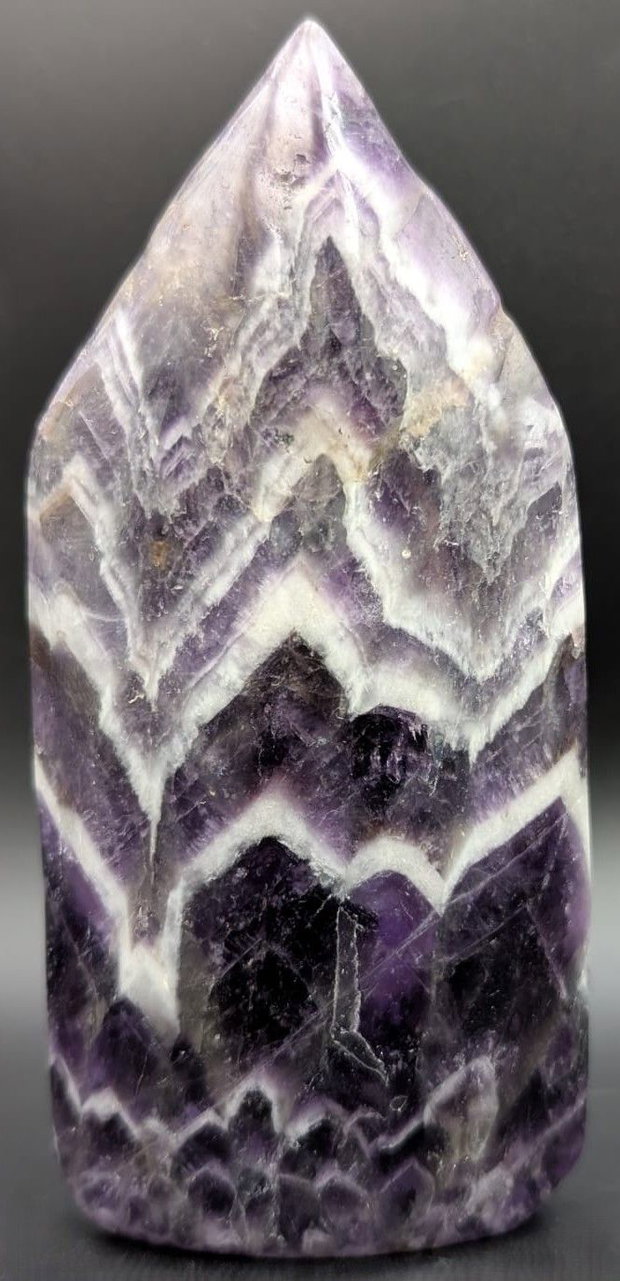 Ametist Dream (Chevron) - Sculptura piatra semipretioasa