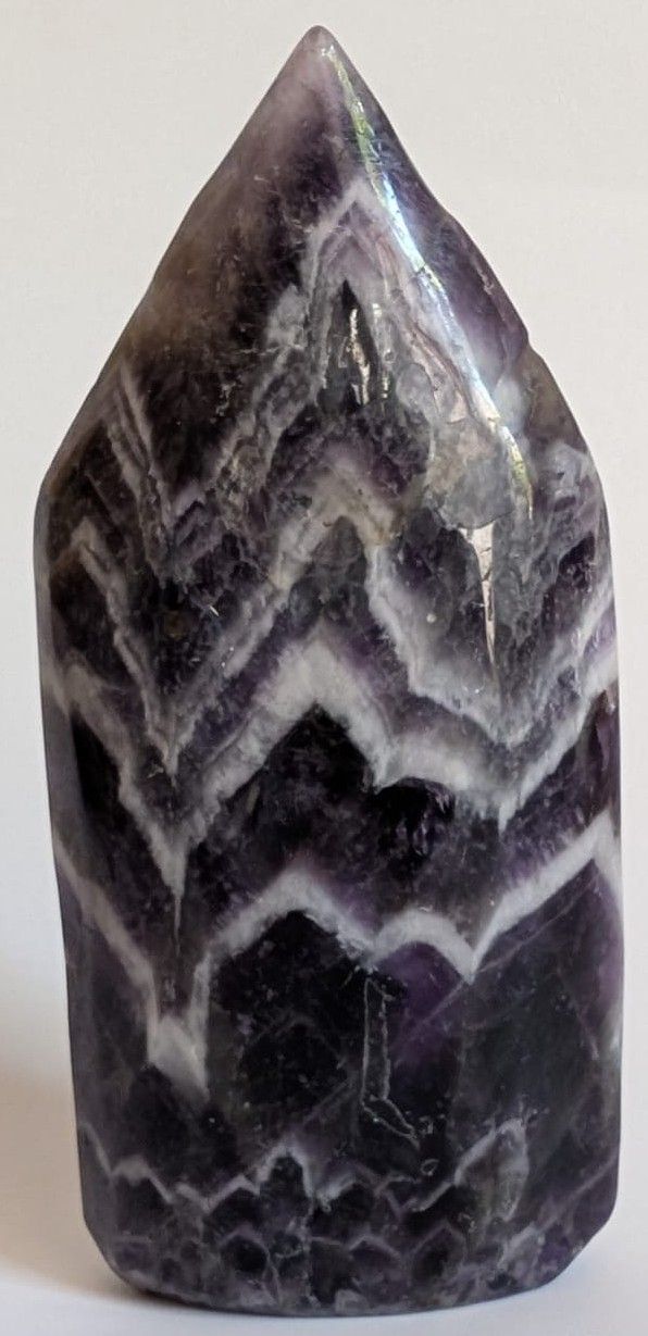 Ametist Dream (Chevron) - Sculptura piatra semipretioasa