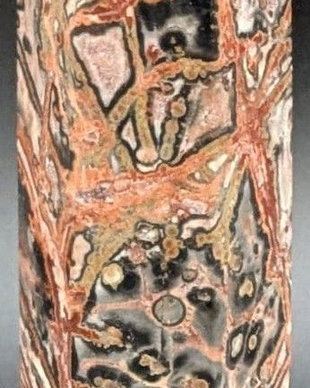Jasp Leopard - Obelisc piatra semipretioasa