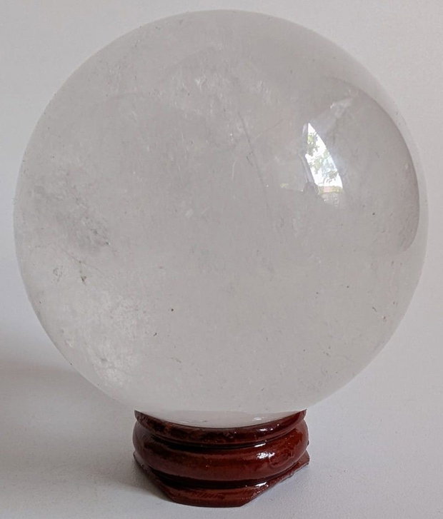Cuart Transparent (Cristal de Stanca) - Sfera piatra semipretioasa