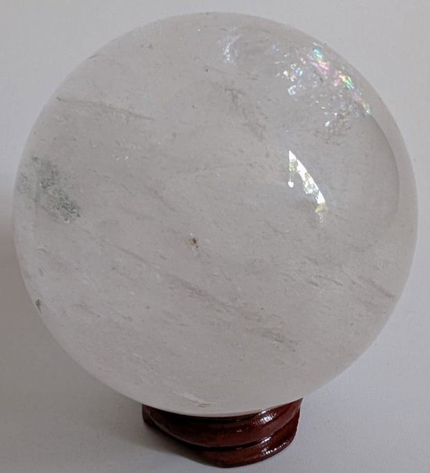 Cuart Transparent (Cristal de Stanca) - Sfera piatra semipretioasa