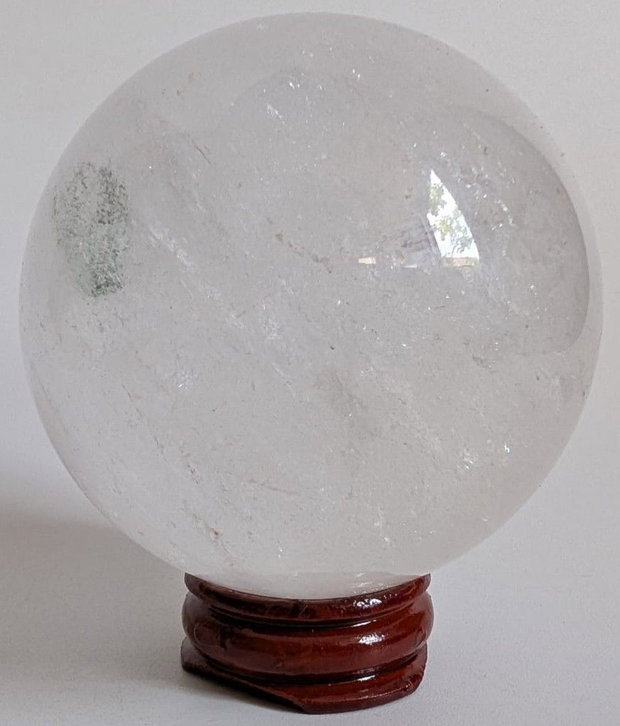 Cuart Transparent (Cristal de Stanca) - Sfera piatra semipretioasa