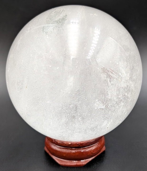 Cuart Transparent (Cristal de Stanca) - Sfera piatra semipretioasa