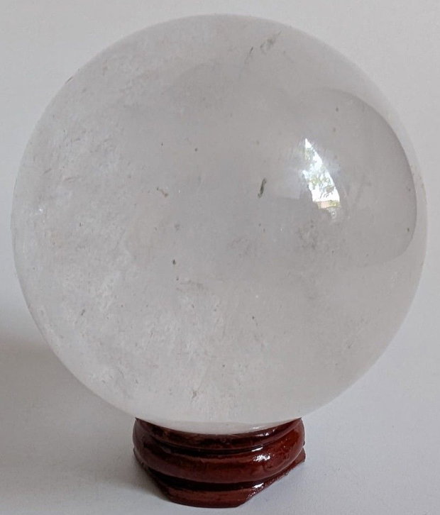 Cuart Transparent (Cristal de Stanca) - Sfera piatra semipretioasa