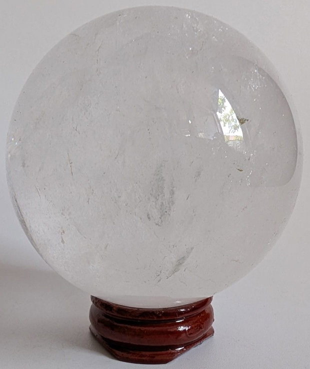 Cuart Transparent (Cristal de Stanca) - Sfera piatra semipretioasa