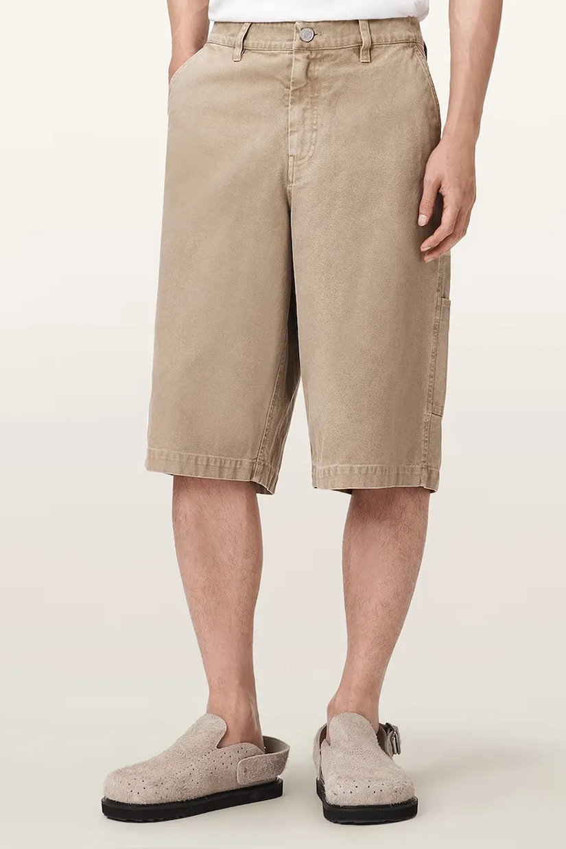 AllSaints pantaloni scuți cargo pentru bărbați, din bumbac JACKSON