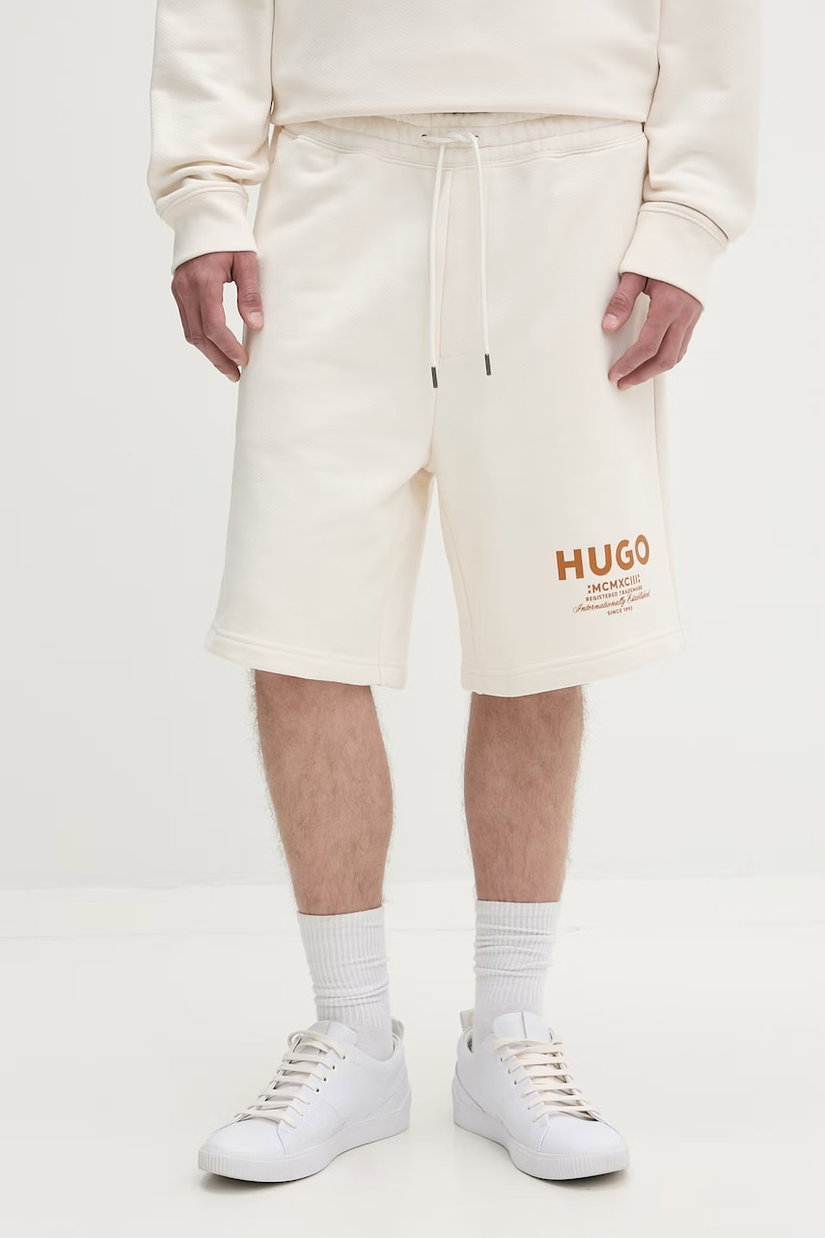 HUGO Blue pantaloni scurți de trening pentru bărbați, din bumbac Nomario