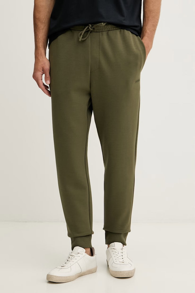 BOSS Green pantaloni de trening pentru bărbați, din bumbac cu elastan Hadiko