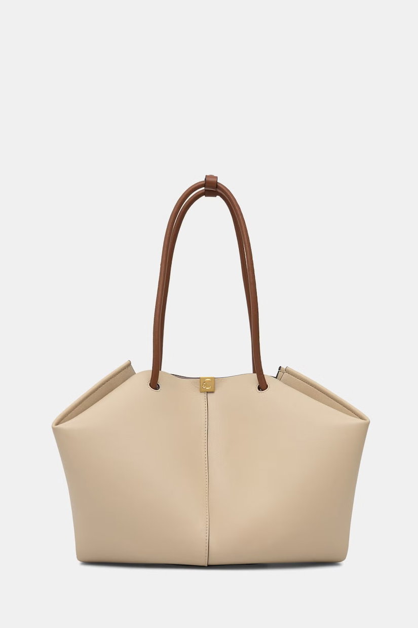 Coccinelle geantă shopper pentru femei, din piele Kamy