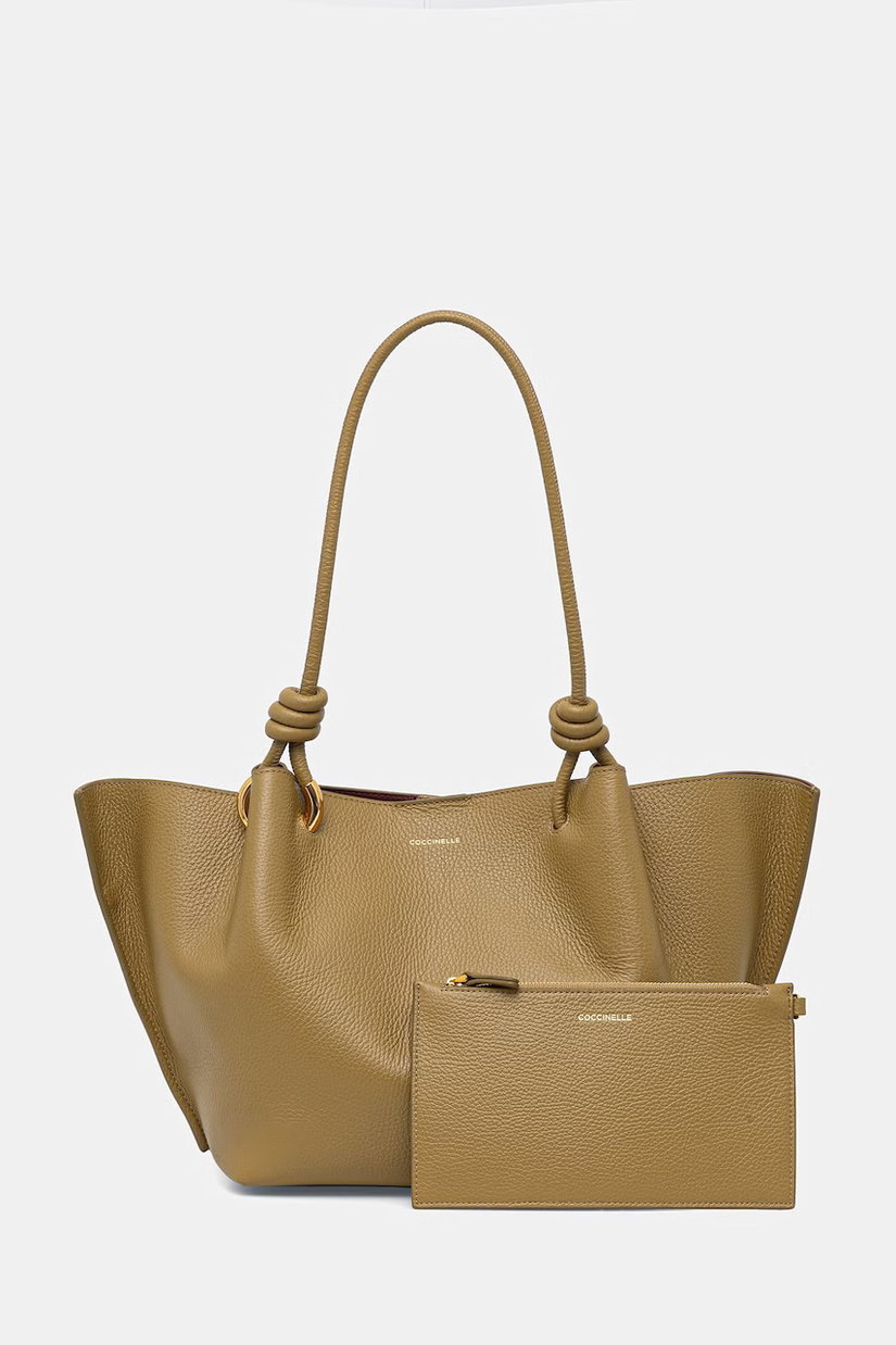 Coccinelle Geantă shopper pentru femei piele FINN