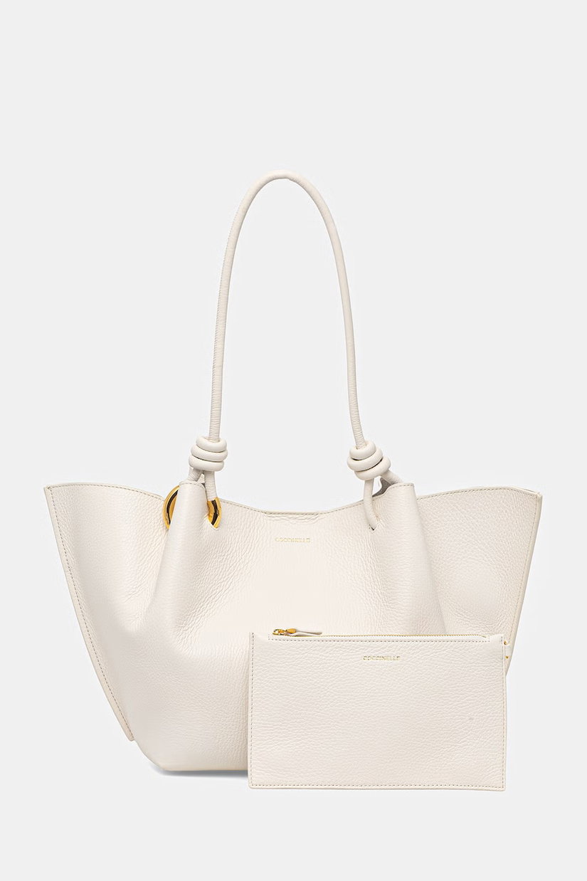 Coccinelle geantă shopper pentru femei piele FINN
