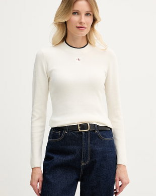 Calvin Klein Jeans pulover pentru femei, din bumbac