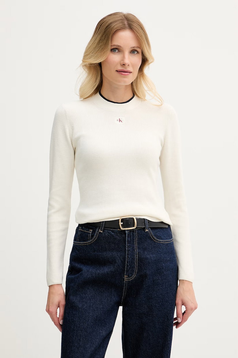 Calvin Klein Jeans pulover pentru femei, din bumbac