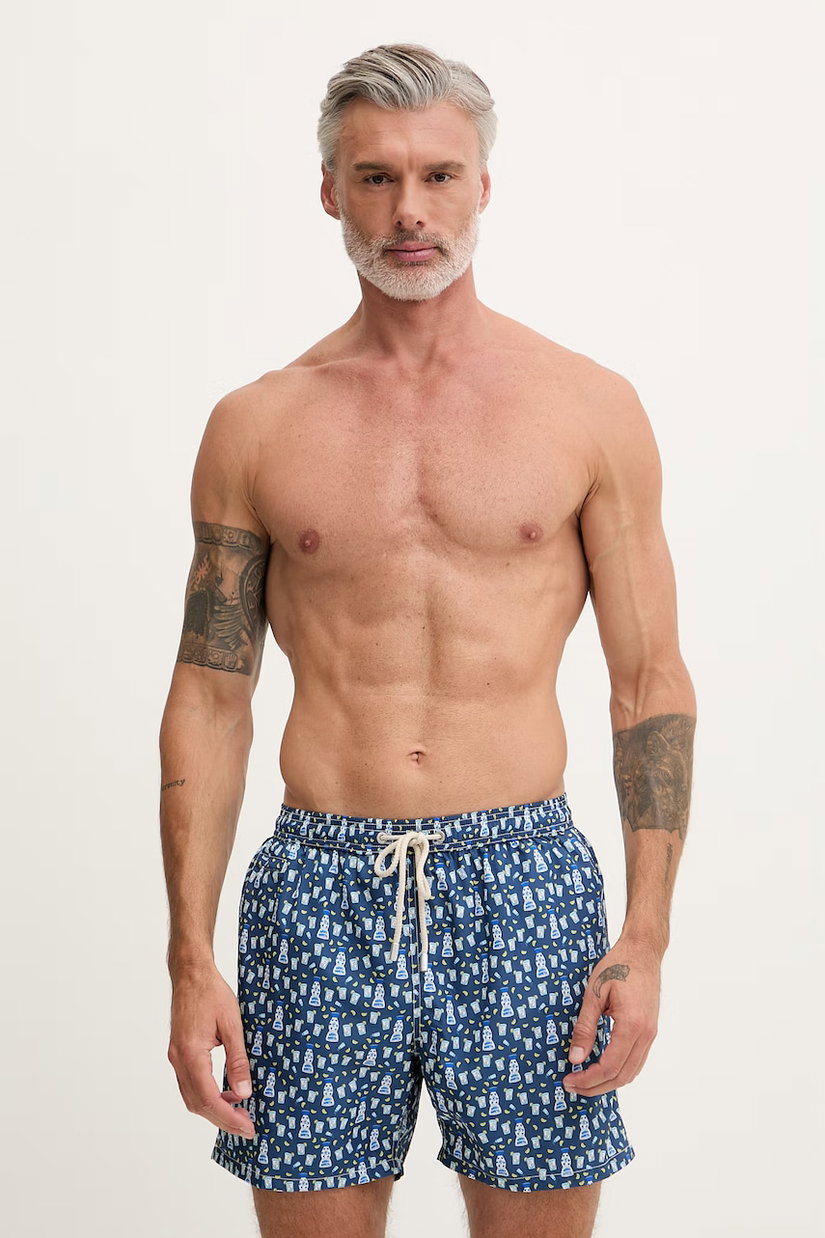 MC2 Saint Barth pantaloni scurți de baie pentru bărbați LIGHTING MICRO FANTASY