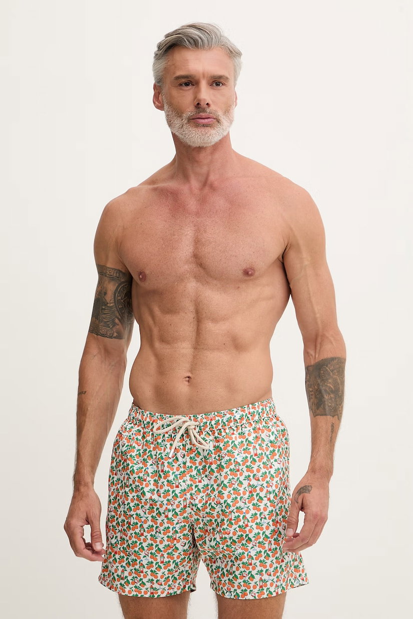 MC2 Saint Barth pantaloni scurți de baie pentru bărbați LIGHTING MICRO FANTASY