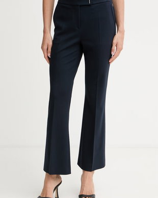 BOSS pantaloni de costum pentru femei Talia-Crop1