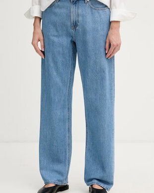 Calvin Klein Jeans blugi straight pentru femei