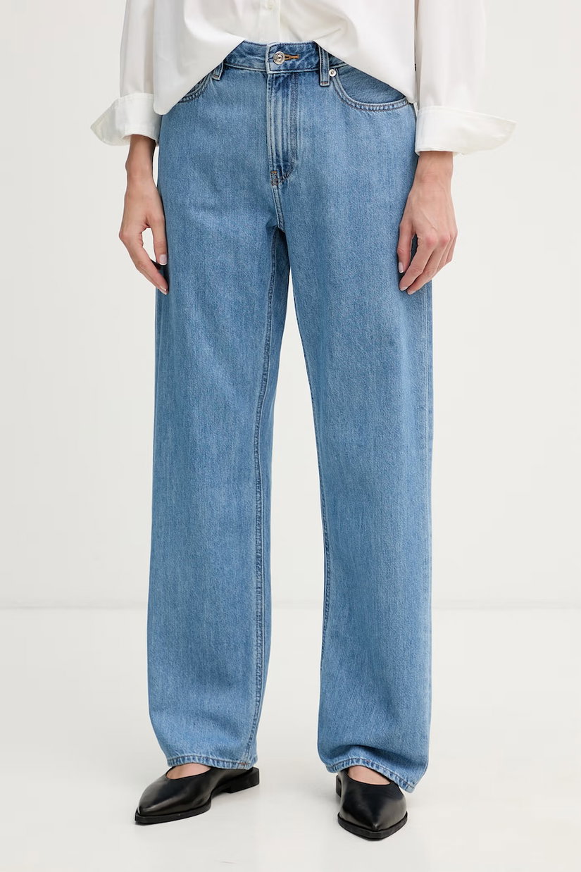 Calvin Klein Jeans blugi straight pentru femei