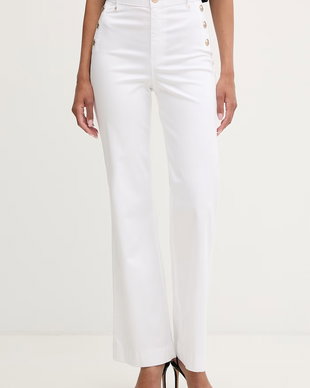 Guess pantaloni pentru femei, cu lyocell NEW FAYE