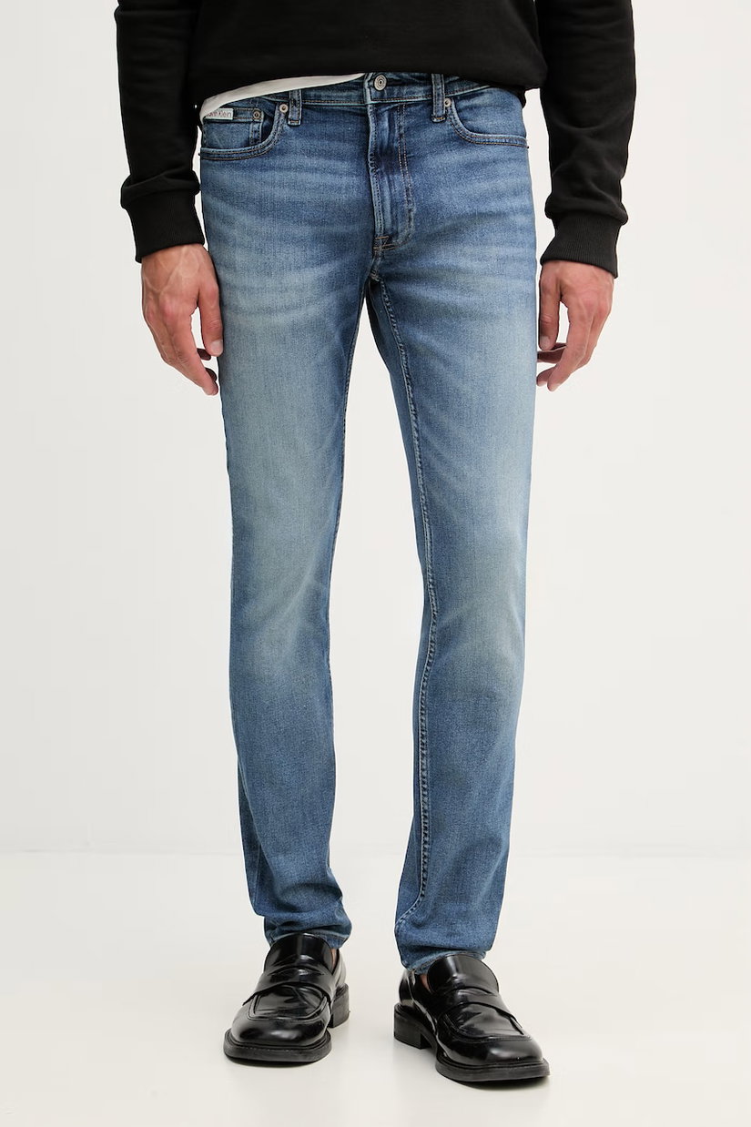 Calvin Klein Jeans blugi skinny pentru bărbați