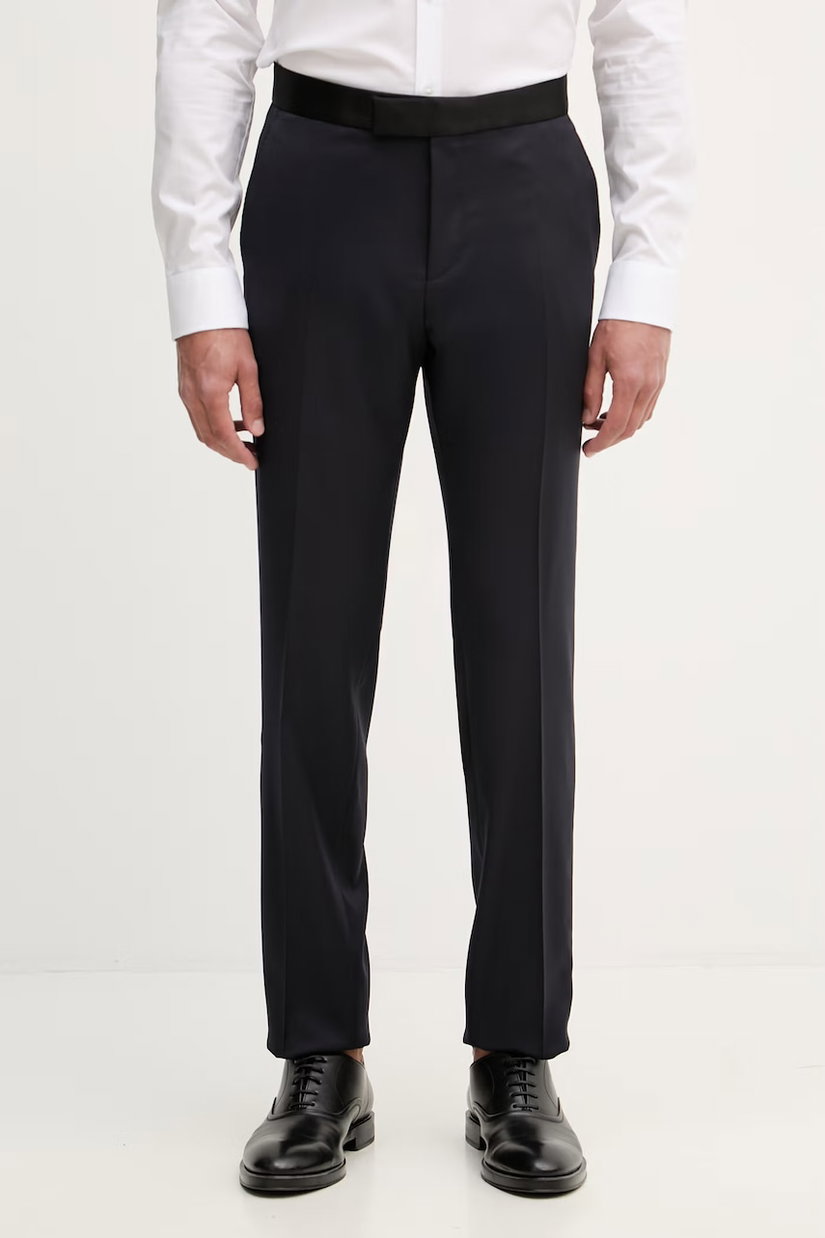 BOSS pantaloni pentru bărbați, din lână H-Genius-Tux-B1