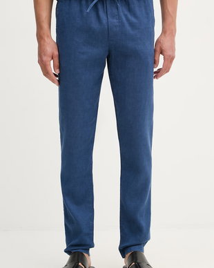 Tommy Hilfiger pantaloni pentru bărbați, cu amestec de in