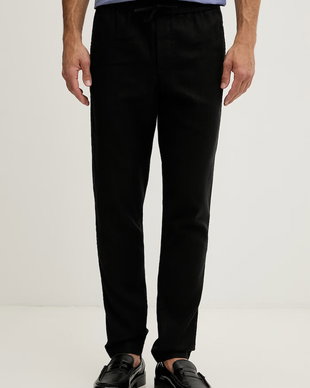 Tommy Hilfiger pantaloni pentru bărbați, cu amestec de in