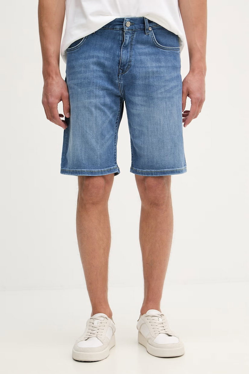 Karl Lagerfeld pantaloni scurți pentru bărbați, din denim KL-SCOT