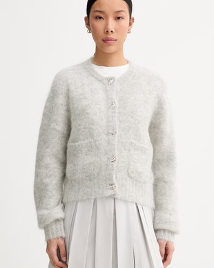 MUNTHE cardigan pentru femei, cu lână NOLOCCA