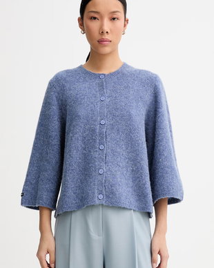 MUNTHE cardigan pentru femei, cu amestec de lână NABILLA