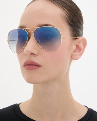 Ray-Ban ochelari de soare AVIATOR LARGE METAL