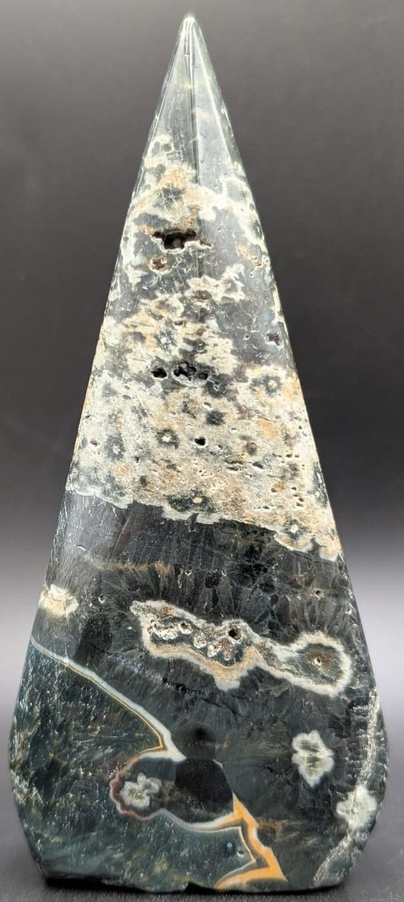 Jasp Oceanic - Sculptura piatra semipretioasa