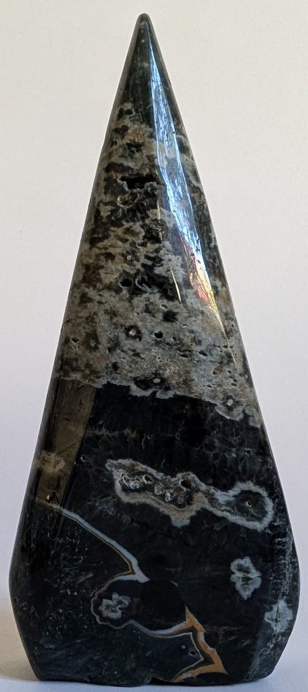 Jasp Oceanic - Sculptura piatra semipretioasa