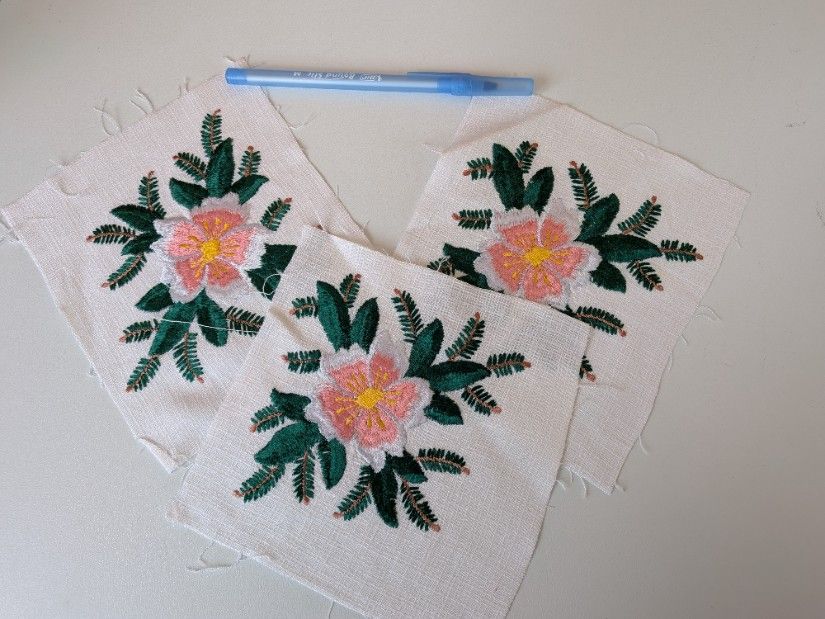 Lot broderii