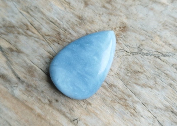 Cabochon opal albastru, 31x22x7.1 mm